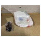 HOMCOM 6ft Inflatable Christmas Tree Decorations and Snowmen, Outdoor Blow-Up Yard Christmas Decor with LED Lights Display