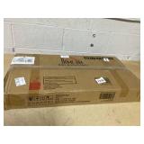 HOMCOM 28" Farmhouse Christmas Tree Base Cover Wooden Christmas Tree Collar Box Home Decoration, Light Distressed Wood Finish