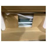 HOMCOM Bathroom Vanity Cabinet, Under Sink Bathroom Cabinet with 2 Doors and Adjustable Shelf, Dark Green