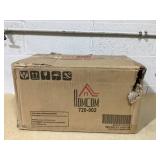 HOMCOM Compact Mop Bucket with Wringer, Mop Bucket on Wheels, 21 Quart, Separate Dirty and Clean Water, Yellow (Side A Bit Cracked)