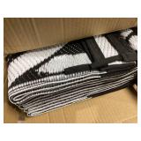 Outsunny Reversible Outdoor Rug Carpet RV Camping Rugs with Carry Bag, 8