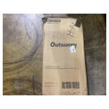 Outsunny Reversible Outdoor Rug Carpet RV Camping Rugs with Carry Bag, 8