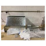 Garvee 27LBs Automatic Treadle Chicken Feeder, Galvanized Steel, Outdoor