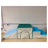 Qaba Climbing Toys for Toddlers and Children, Easy-to-clean 4 Piece Soft & Safe Kids Foam Play Set for Crawling or Sliding, Multicolor