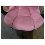 Vinsetto 7-Point Vibrating Massage Office Chair High Back Massaging Office Desk Chair with Lumbar Support, Footrest, Pink