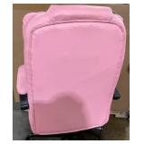 Vinsetto 7-Point Vibrating Massage Office Chair High Back Massaging Office Desk Chair with Lumbar Support, Footrest, Pink