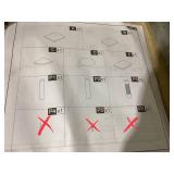 PawHut 102" Cat Tree 5-Tier Floor-to-Ceiling Cat Tower Kitty Activity Center with Scratching Post Play Rest Post Pet Furniture Grey (Missing: "P4, P5, P6" On Manual)