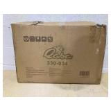 Qaba Kids Wooden Plush Ride-On Rocking Horse Chair Toy with Realistic Sounds Dark Brown/White