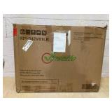 Vinsetto 7-Point Vibrating Massage Office Chair High Back Massaging Office Desk Chair with Lumbar Support, Footrest, Light Brown (Maybe Missing Hardware. Attempted To Assemble)