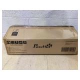 PawHut Turtle Tank Kit, Turtle Aquarium with Basking Platform, Water Pump, Filter Layer Design, Full View Visually Reptile Habitat, Easy to Clean and Change Water, Multi Functional Area