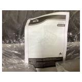 HOMCOM Convertible Floor Sofa Chair, Folding Couch Bed, Guest Chaise Lounge with 2 Pillows, Adjustable Backrest and Headrest, 40.25" L, Light Gray