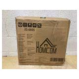 HOMCOM Ergonomic Rolling Saddle Stool PU Leather Hydraulic Spa Stool Height Adjustable Swivel Drafting Medical Salon Chair, Gray