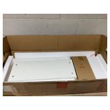 HOMCOM Kids Bookcase Multi-Shelf Book Rack with Mobile Drawer for Books, Toys, White