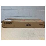 HOMCOM Kids Bookcase Multi-Shelf Book Rack with Mobile Drawer for Books, Toys, White