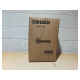 Outsunny 59" x 38" Tufted Bench Cushion for Outdoor Furniture, 3-Seater Replacement for Swing Chair, Patio Sofa/Couch, Khaki