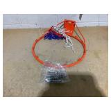 Costway SP38332OR 18 in. Heavy Duty Wall Mounted Basketball Rim Goal Replacement - Orange