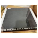 HOMCOM 24"x24" Wood Panels for Wall, 4 Pack Acoustic Panels, Sound Absorbing Slat Wall For Interior Wall Decor, Home, Gray