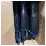 Qaba Art Easel for Kids with Paper Roll, 3 in 1 Toddler Painting Easel with Blackboard, Whiteboard, Storage Baskets, Green, Fox and Bear