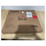 HOMCOM 24"x24" Wood Panels for Wall, 4 Pack Acoustic Panels, Sound Absorbing Slat Wall For Interior Wall Decor, Home, Gray