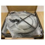 PawHut Parrot Stand Large Bird Perch Stand with Toy Hook & 3 Ladders, Parrot Perch, Bird Wooden Stand, Gray (Missing: Part "D" In Manual)