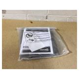 Outsunny 5 ft. x 8 ft. Dark Gray Grill Gazebo Canopy Replacement Cover Only