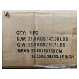 HOMCOM Accent Floor Storage Cabinet Kitchen Pantry with Adjustable Shelves and 2 Lower Doors, White