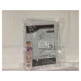 HOMCOM 70" Farmhouse Pantry Cabinet, Kitchen Hutch Storage Cabinet with Glass Doors, Adjustable Shelves, Open Microwave Countertop, White