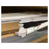 Outsunny 4.7 x 2.5FT Outdoor Horizontal Storage Shed, Lockable Trash Can Storage with Chain Lid, Gray