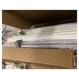 Outsunny 4.7 x 2.5FT Outdoor Horizontal Storage Shed, Lockable Trash Can Storage with Chain Lid, Gray