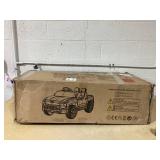 Qaba 12V Chevrolet Silverado EV RST Licensed Kids Electric Car with Parent Remote Control, Spring Suspension, Black