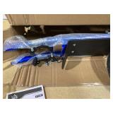 HOMCOM Kick Scooter for Kids 5-12 Years Old with Adjustable Height Handlebar, Non-slip Footplate, Big Wheels, Rear Brake, Blue