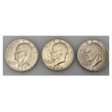 1971 D Eisenhower One Dollar Coins