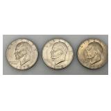 1972 D Eisenhower One Dollar Coins