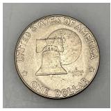 1776-1976 Type One Wide Print Bicentennial Eisenhower One Dollar Coin