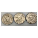 1972 Plain No Mint Mark Eisenhower One Dollar Coins