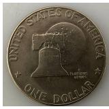 1776-1976 Type One Wide Print Bicentennial Eisenhower One Dollar Coin