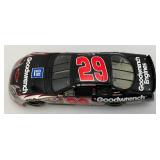 Misc. NASCAR 1:24 Scale Die Cast Stock Cars Kevin Harvick & Dale Jr. Clear Stock Car in Original Boxes