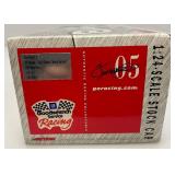 Misc. NASCAR 1:24 Scale Die Cast Stock Cars Kevin Harvick Clear Stock Car & Dale Jr. Born On Date 17 Feb. 2005 in Original Boxes