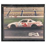 12" x 15" Dale Earnhardt "Goodwrench" #3 Plaque With 8" x 12" Photo and Card Holder