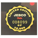 Vintage Limited Edition of 8099 /10,000 11" x 23" Jebco NASCAR Busch Series "DALE EARNHARDT" Epoxy Clock