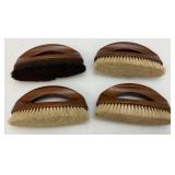 Footfitter Brand Wooden Shoeshine Box With Shoeshine Items