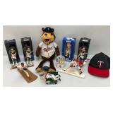 Misc. Sports Collectibles Including Twins, Timberwolves and More