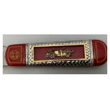 Vintage Collectible Franklin Mint Fire Truck Pocket Knife