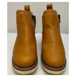 SUREWAY Light Brown Full-Grain Leather GOODYEAR Welt Construction Slip/Oil/Acid Resistant Work Boot (New In Box) Size US Mens 10