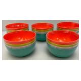 Brand New Colorfull Plastic Bowls and Cups
