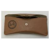 Est. $225.00 - $500.00 Vintage B & L RAY-BAN Aviator Sunglasses Gold Green with Original Case