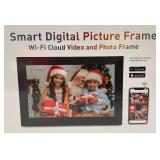 Smart Digital Picture Frame Wi-Fi Cloud Video and Photo Frame (Factory Sealed)