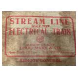 Vintage MARX Brand Stream Line Electrical Train (NEW YORK CENTRAL) in Original Box