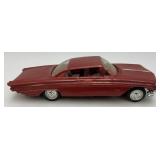 Vintage Highly Collectible 1960 Pontiac Bonneville Dealer Promo Car With Wheel Adjustment Lever On Bottom 8" Missing Back Bumper