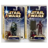 2003 STAR WARS The Empire Strikes Back & A New Hope Gold Series Figures (New Old Stock)